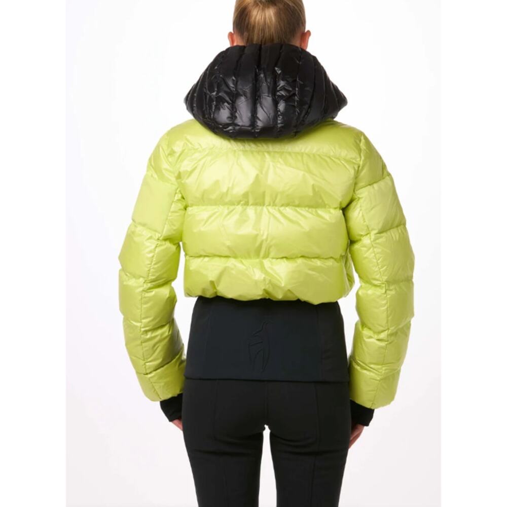 Toni Sailer Bernadette Luxury Down Ski Jacket Citrine Yellow & Black EU 36 NWT - Picture 3 of 14